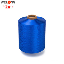 100% 150/48 SD HIM dope dyed polyester dty yarn for pakistan